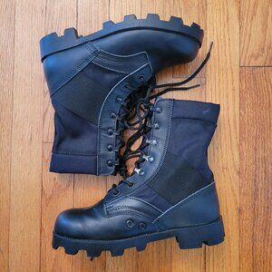 Rothco 6R Black Military‎ Combat Boots Lace Up Moto Grunge High Top
